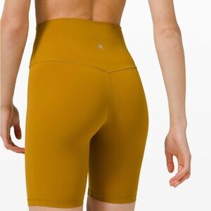 Lululemon Align Short 8" Gold Spice Sz. 4 NWOT